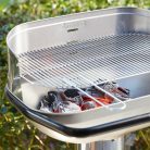BC-CHA-1004 Barbecook BC-CHA-1004 Loewy 55 SST rozsdamentes acél faszenes grill, 55x33x101cm