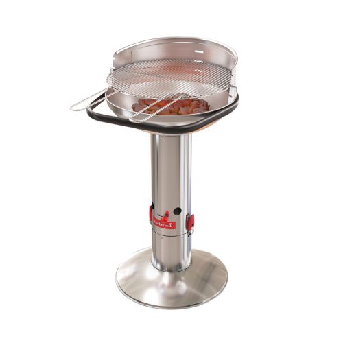 BC-CHA-1005 Barbecook BC-CHA-1005 Loewy 50 SST rozsdamentes acél faszenes grill, 51,5x56x99cm
