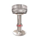BC-CHA-1005 Barbecook BC-CHA-1005 Loewy 50 SST rozsdamentes acél faszenes grill, 51,5x56x99cm
