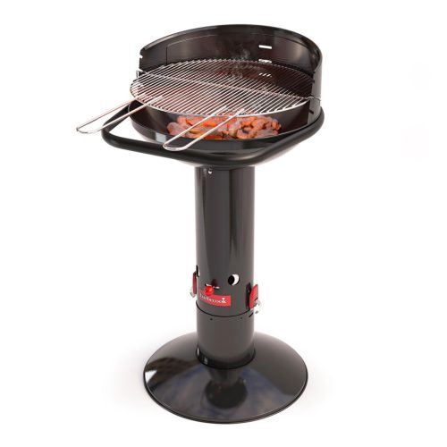 BC-CHA-1008 Barbecook BC-CHA-1008 Loewy 50 zománcozott faszenes grill, fekete, 47,5cm átmérő