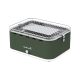 BC-CHA-1018 Barbecook BC-CHA-1018 Carlo asztali faszenes grill, zöld, 44x33x21cm