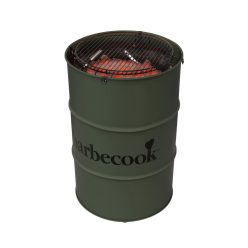 BC-CHA-1022 Barbecook BC-CHA-1022 Edson faszenes grillhordó, zöld, 47,5cm átmérő