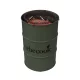 BC-CHA-1022 Barbecook BC-CHA-1022 Edson faszenes grillhordó, zöld, 47,5cm átmérő