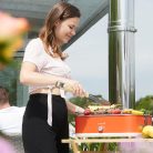 BC-ELE-1001 Barbecook BC-ELE-1001 E-Carlo elektromos asztali grill, piros, 42,5x33x16,5cm