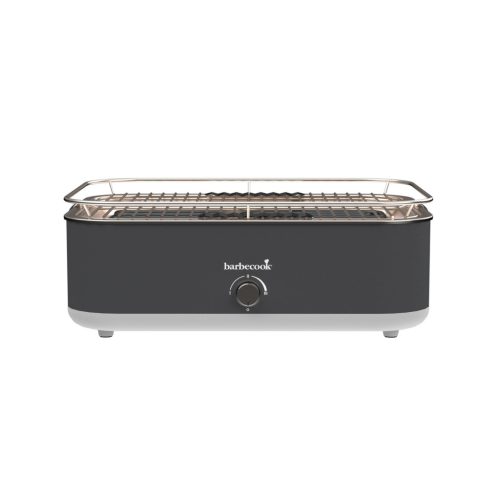 BC-ELE-1003 Barbecook BC-ELE-1003 E-Carlo elektromos asztali grill, szürke, 42,5x33x16,5cm
