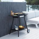 BC-ELE-4001 Barbecook BC-ELE-4001 Alexia 5111 elektromos grill, oldalsó asztal, kerék, fekete, 84x5