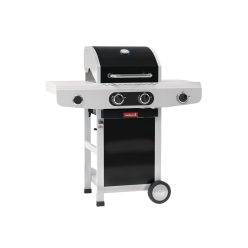 BC-GAS-2014 Barbecook BC-GAS-2014 Siesta 210 Black Edition gázgrill, oldalégővel, 112x56x118cm