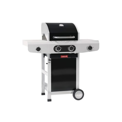 BC-GAS-2014 Barbecook BC-GAS-2014 Siesta 210 Black Edition gázgrill, oldalégővel, 112x56x118cm