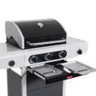 BC-GAS-2018 Barbecook BC-GAS-2018 Siesta 310 Black Edition gázgrill, oldalégővel, 124x56x120cm