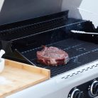 BC-GAS-2018 Barbecook BC-GAS-2018 Siesta 310 Black Edition gázgrill, oldalégővel, 124x56x120cm