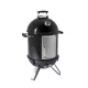 BC-SMO-5017 Barbecook BC-SMO-5017 Oskar S zománcozott füstölő és grill, fekete, átmérő 40cm