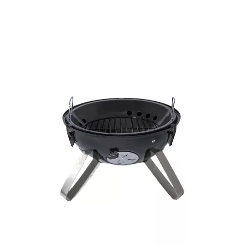 BC-SMO-5017 Barbecook BC-SMO-5017 Oskar S zománcozott füstölő és grill, fekete, átmérő 40cm