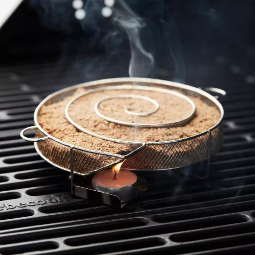 BC-SMO-5021 Barbecook BC-SMO-5021 hidegfüst generátor, hidegfüstöléshez, 18x18x5cm