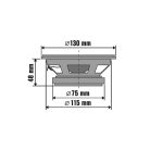 BK_130 SAL BK 130 autóhangszóró pár, 130 mm, dupla kónusz, 2 x 50 Wmax, 4 Ohm, 50 - 19.000 Hz, 86 d