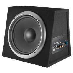 BS_10_A SAL BS 10/A aktív szubláda, 200 W, 250 mm hangszóró, polipropilén kónusz, 4 Ohm, 340 x 310 