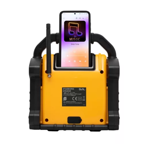 BTWORKPRO SAL BTWORKPRO munka- és szabadidő hangszóró, multimédia lejátszó, Bluetooth, LED lámpa, p