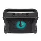 BTWORKY SAL BTWORKY munka és szabadidő hangszóró, 8 W, FM rádió, BT TWS, USB/microSD, AUX, RGB LED,