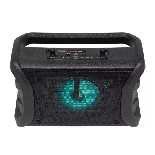 BTWORKY SAL BTWORKY munka és szabadidő hangszóró, 8 W, FM rádió, BT TWS, USB/microSD, AUX, RGB LED,