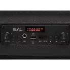 BTWORKY SAL BTWORKY munka és szabadidő hangszóró, 8 W, FM rádió, BT TWS, USB/microSD, AUX, RGB LED,