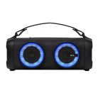 SAL BT 3000 boombox, vezeték nélküli hangszóró, hordozható bluetooth kihangosító, 2 x 16 W, sztereó boombox, USB, beépített mikrofon, RGB LED, ~4,5 óra üzemidő