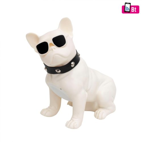BT_DOG SAL BT DOG hordozható multimédia-hangszóró, 5 W, BT, FM rádió, ~5 óra üzemidő, USB, MicroSD