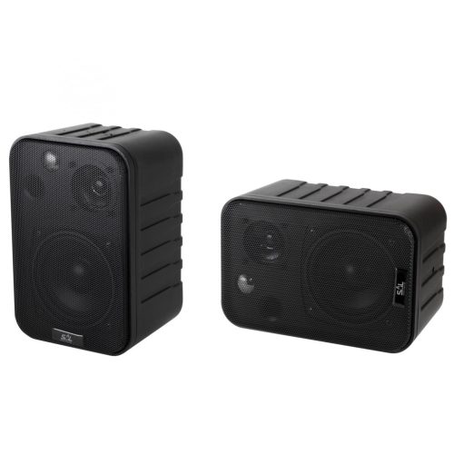 BXB_10050P SAL BXB 10050P sztereó hangdoboz pár, 2x60 W / 8 Ohm, 3 utas Bass reflex, eltávolítható 