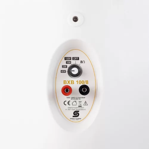 BXB_100_8 SAL BXB 100/8, 2 utas hangdoboz, 2 in 1, 60 W / 8 Ohm, 40 W / 100 V, Bass reflex, billent