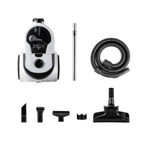 C7_MBC1860WB MIDEA C7 MBC1860WB porzsák nélküli porszívó, 600 W, 3 literes portartály, mosható HEPA