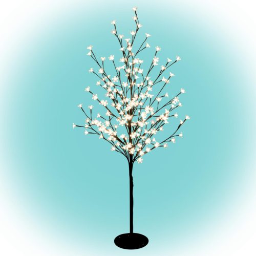 HOME CBT 200 virágzó cseresznyefa, 200 db LED, IP44, lecsavarozható fém talp, kültéri, beltéri