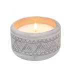 CDL_14 Home CDL 14 LED-es kőmécses, valódi viasz, LED, ismétlődő időzítés, 8,5 cm magas