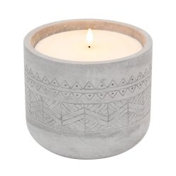 CDL_17 Home CDL 17 LED-es kőmécses, valódi viasz, LED, ismétlődő időzítés, 14 cm magas