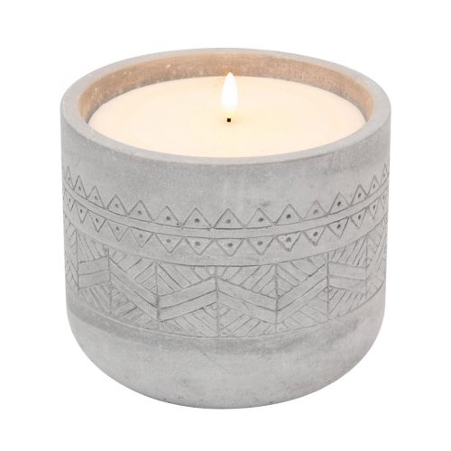 CDL_17 Home CDL 17 LED-es kőmécses, valódi viasz, LED, ismétlődő időzítés, 14 cm magas