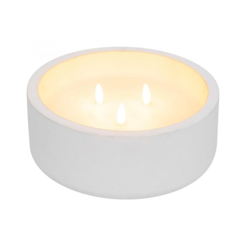 CDL_20 Home CDL 20 LED-es kőmécses, valódi viasz, 3 db LED, ismétlődő időzítés, 8 cm magas