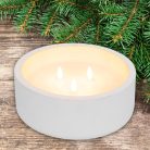 CDL_20 Home CDL 20 LED-es kőmécses, valódi viasz, 3 db LED, ismétlődő időzítés, 8 cm magas