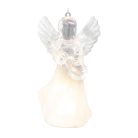 CDM16 Home CDM16 LED-es dekoráció, 2 féle akril angyal, melegfehér LED