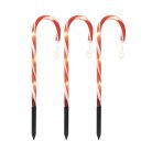 CDY3LED Home CDY3LED világító cukorbot szett, kül- és beltéri kivitel, 3 db cukorbot vezetékkel öss