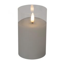 CD_1 Home CD 1 LED-es gyertya, állófényű LED, műanyag, 3 funkció