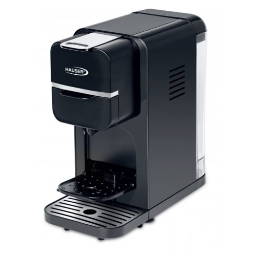 CE-940B HAUSER CE-940B multifunkciós kávéfőző, Nespresso és Dolce Gusto kompatibilis, 1350 W, max. 