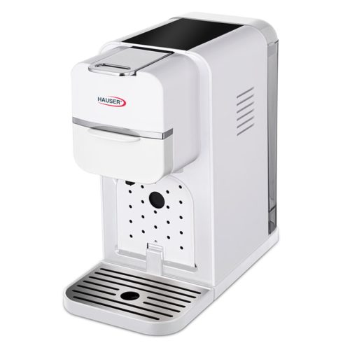 CE-940W HAUSER CE-940W multifunkciós kávéfőző, Nespresso és Dolce Gusto kompatibilis, 1350 W, max. 