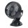HOME CLF 10/BK csíptetős, akkumulátoros ventilátor, 3 fokozat, 10 cm-es lapátátmérő, állítható fejrész, 1800 mAh Li-ion akkumulátor, fekete