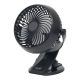 CLF_10_BK Home CLF 10/BK csíptetős, akkumulátoros ventilátor, 3 fokozat, 10 cm-es lapátátmérő, állí