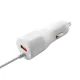 CNE-CCA033W CANYON CNE-CCA033W autós töltő, Lightning kábellel, 1db USB port, 12-24 V