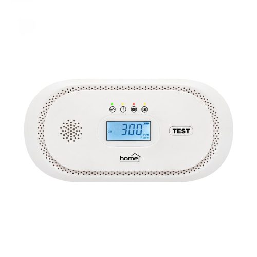 CO10LCD HOME CO10LCD szén-monoxid vészjelző, LCD kijelző , elemes, 2 év elem élettartam, 10 év érzé