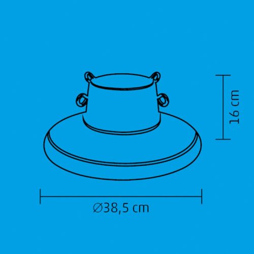 CTH_02 Home CTH 02 karácsonyfatalp, max. 2,1 m magas fához, 1,6 l víztartály, 50 - 105 mm átmérőhöz