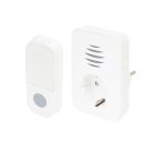 DBA1101AC Home DBA1101AC vezeték nélküli csengő, elemes nyomógomb, max 150m hatótáv, 38 dallam, IP4