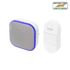   HOME DBK 1401AC vezeték nélküli csengő, 140 m hatótávolság, IP44, állítható hangerő, 4 nyomógomb lehetőség