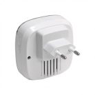 HOME DB 2020AC vezeték nélküli csengő, 200 m hatótáv, 59 dallam, 5 fokozatú hangerő, kék LED, 230 V-os tápellátás