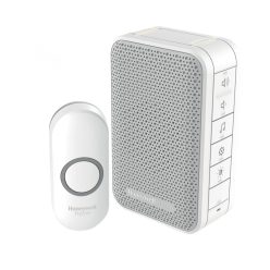 DC313N Honeywell Home DC313N vezeték nélküli csengő, 150m hatótáv, 6 dallam, LED jelzőfény, IP55 ny