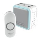 Honeywell HOME DC515N vezeték nélküli csengő, 150m hatótáv, 9 dallam, időzíthető némítás, LED fényjelzés, többcsatornás, 230V-os tápellátás