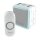 Honeywell HOME DC515N vezeték nélküli csengő, 150m hatótáv, 9 dallam, időzíthető némítás, LED fényjelzés, többcsatornás, 230V-os tápellátás